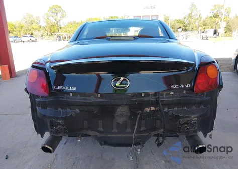 2004 Lexus Sc 430 z USA, uszkodzony, nr VIN JTHFN48Y140049693